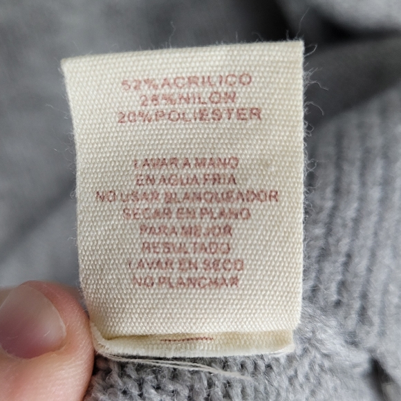 HEM & THREAD | v-neck long sleeve eyelash knit detail pullover sweater - Picture 8 of 8
